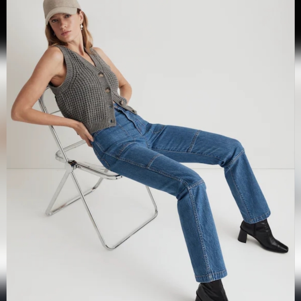 Madewell 90's Straight Leg Jeans Size 26 Nwt